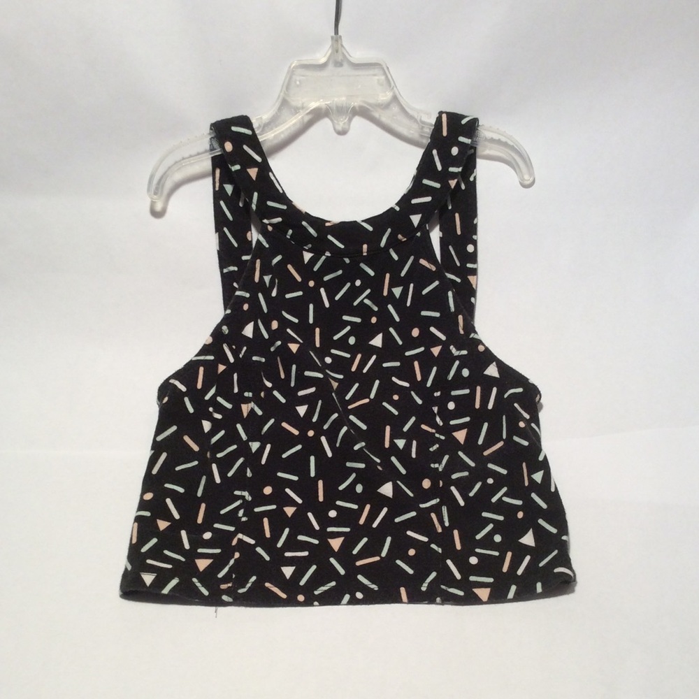 Geometric Crop Top